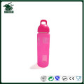 High quality glass water bottle silicone sleeve, borosilicate glass water bottle